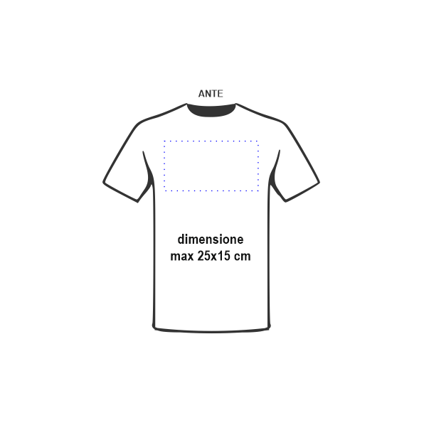 maglietta con logo personalizzato